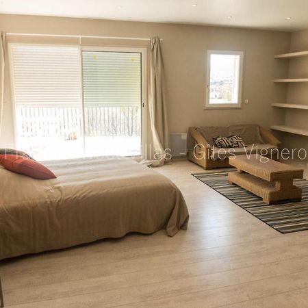 Suite Ou Chambre Privee A La Forge Des Cypres Loupia Buitenkant foto